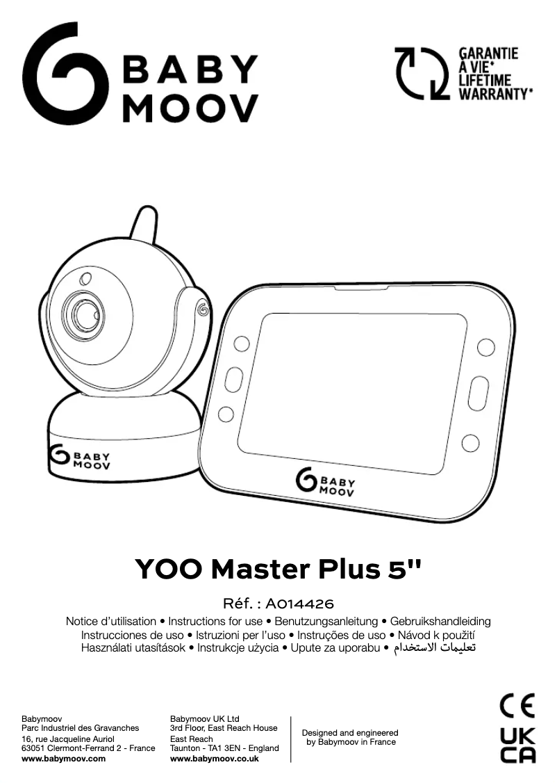 Page 1 of the manual User Manual Babymoov Yoo Master Plus 5
