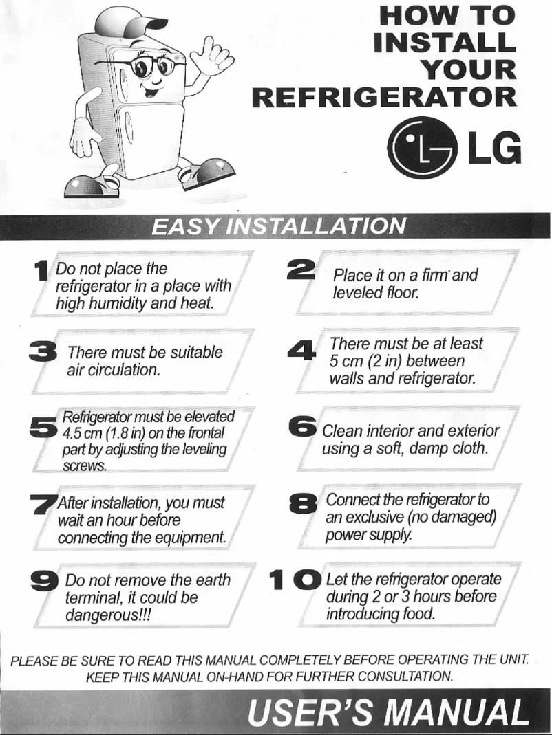 First page image of the manual for GM-R433YQ