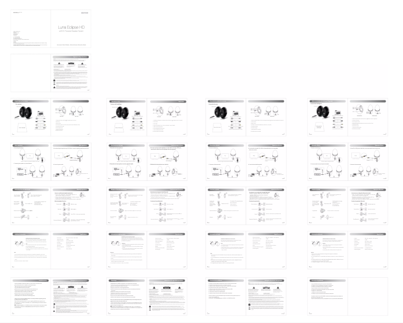 Page 1 of the manual User Manual Edifier Luna HD