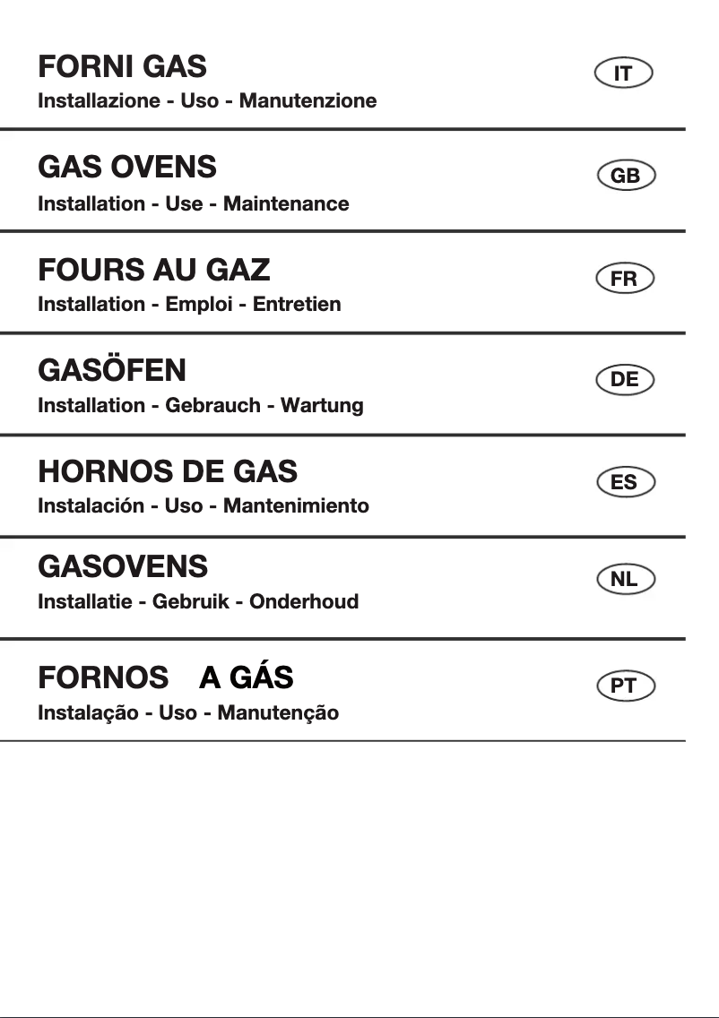 First page image of the manual for HG6NN