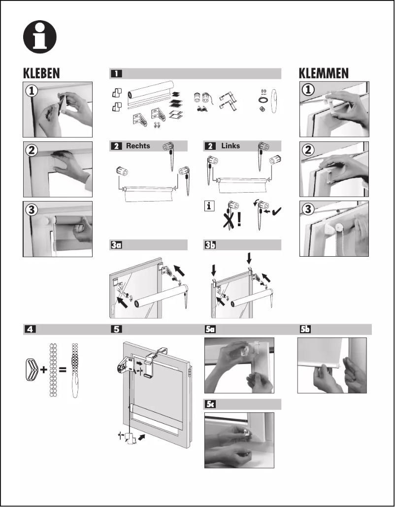 First page image of the manual for EasyFix Royal