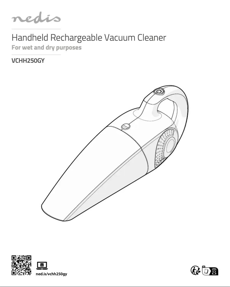 First page image of the manual for VCHH250GY