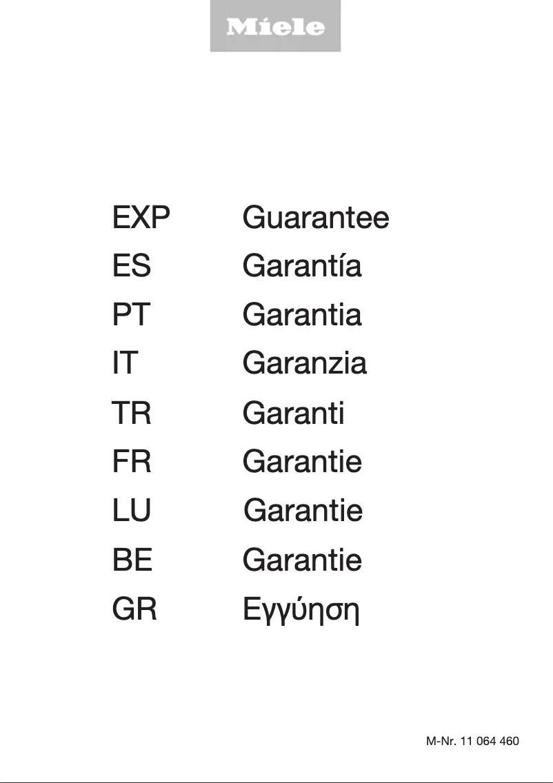 First page image of the manual for G 5000 SC Front Active