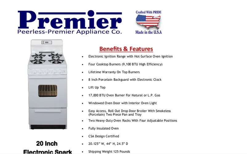 First page image of the manual for SAK220OP