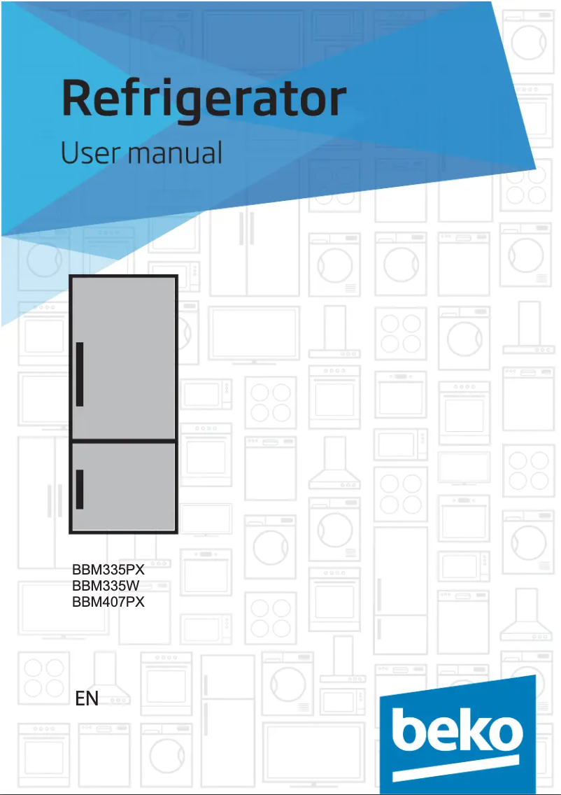 First page image of the manual for BBM407PX