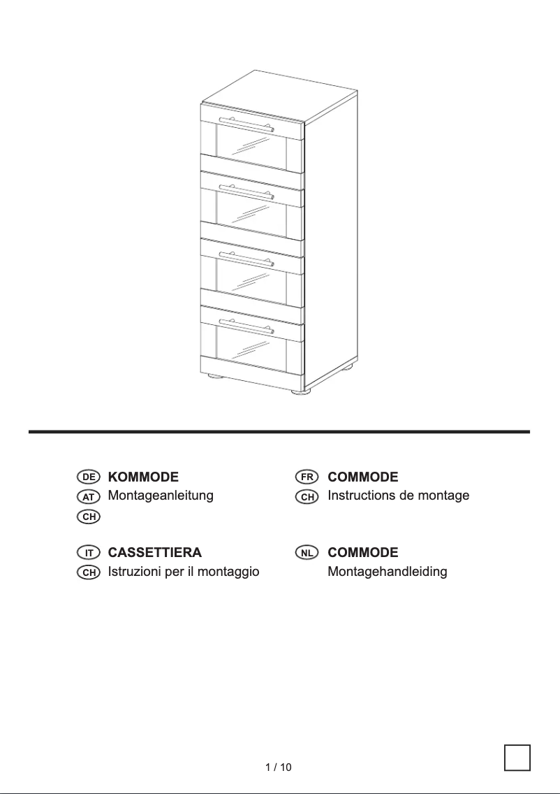 First page image of the manual for IAN 77613
