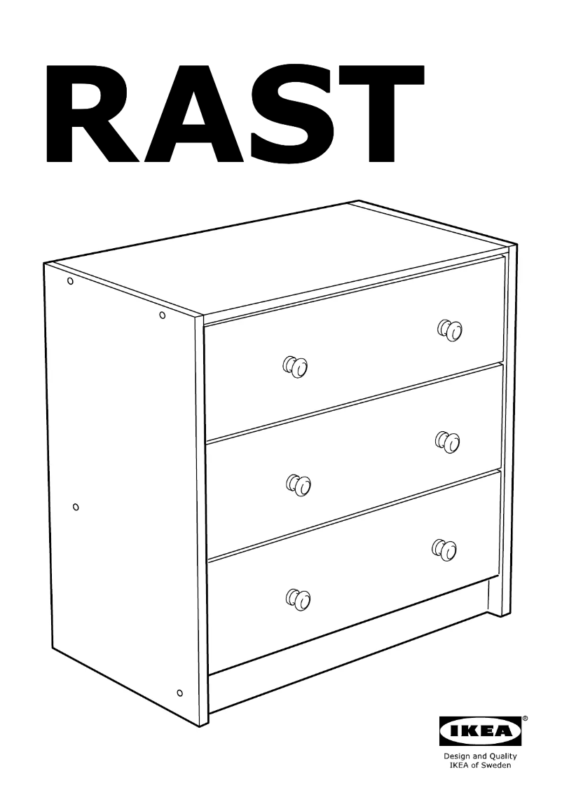 First page image of the manual for RAST 753.057.09