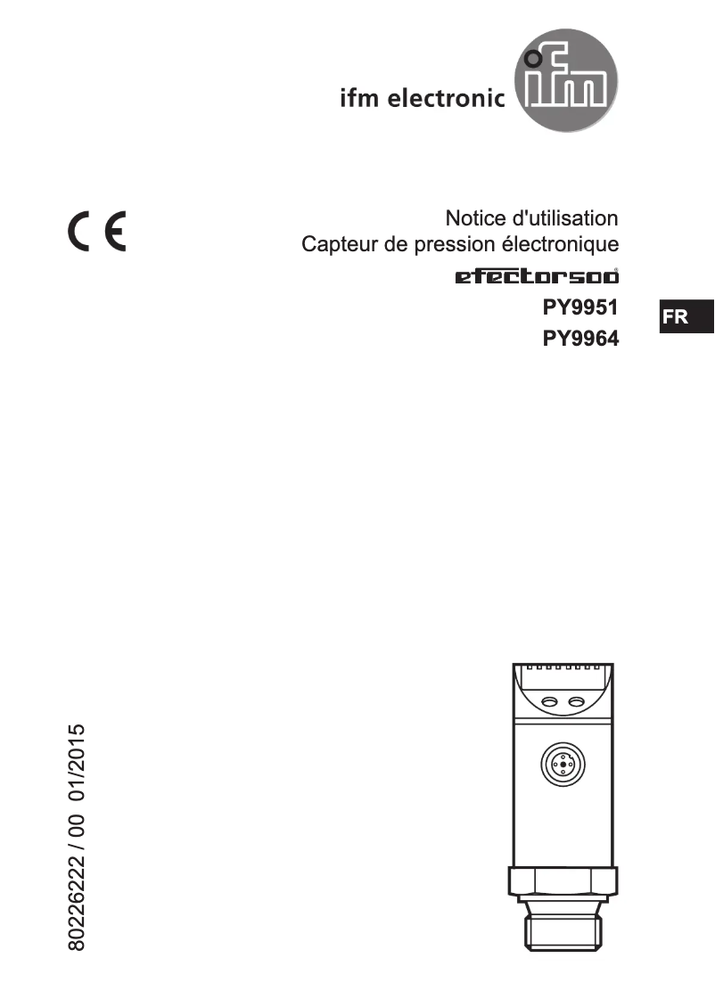 First page image of the manual for PY9964