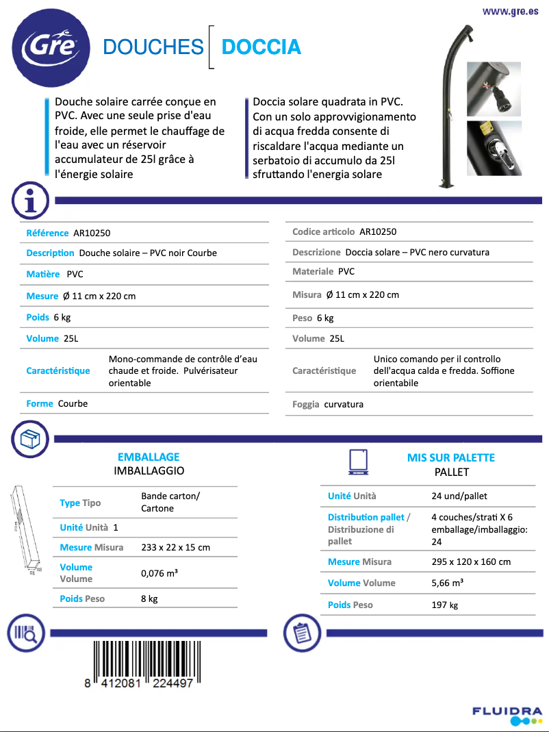 Image de la première page du manuel de l'appareil 70.250.34.003
