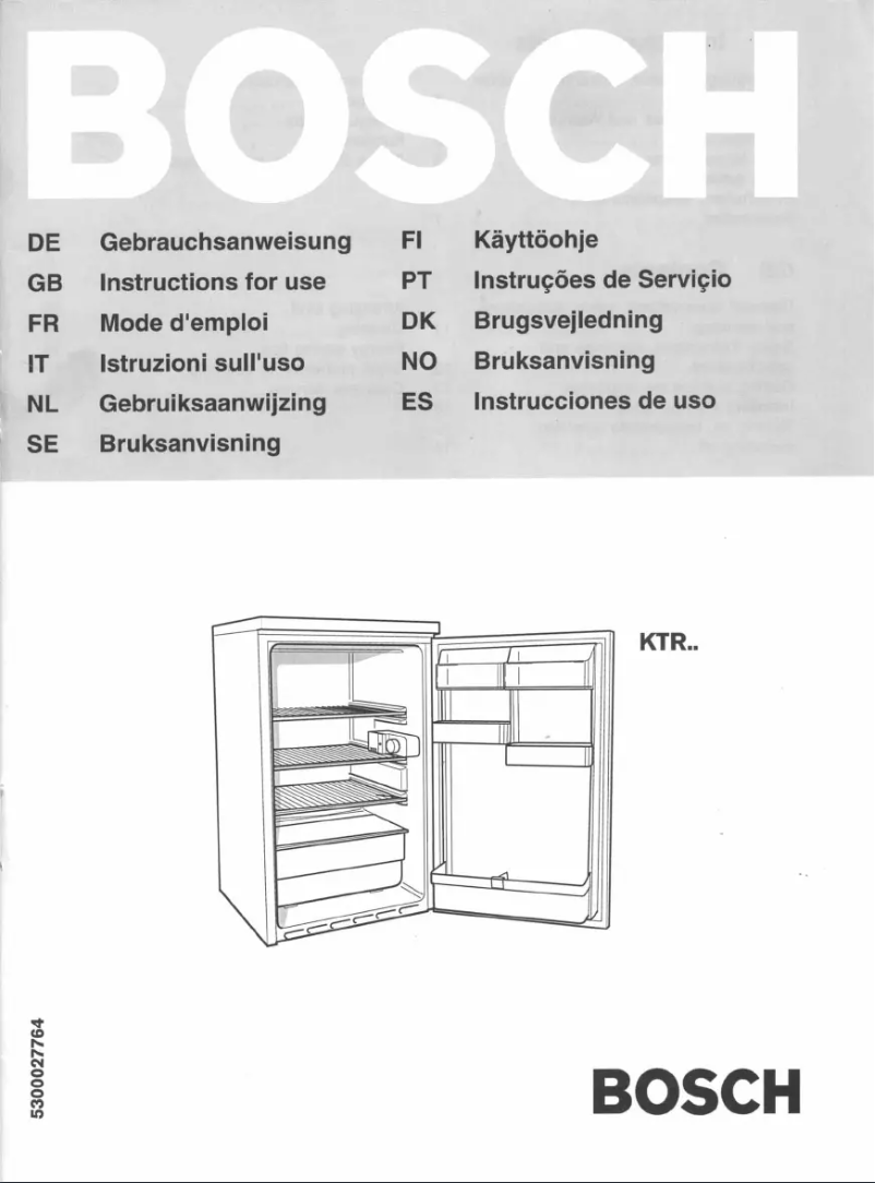 First page image of the manual for KTR14120