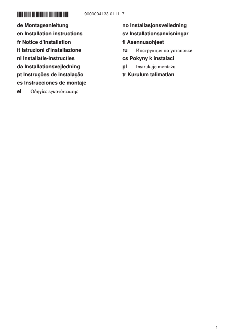 First page image of the manual for ET775LNK1D