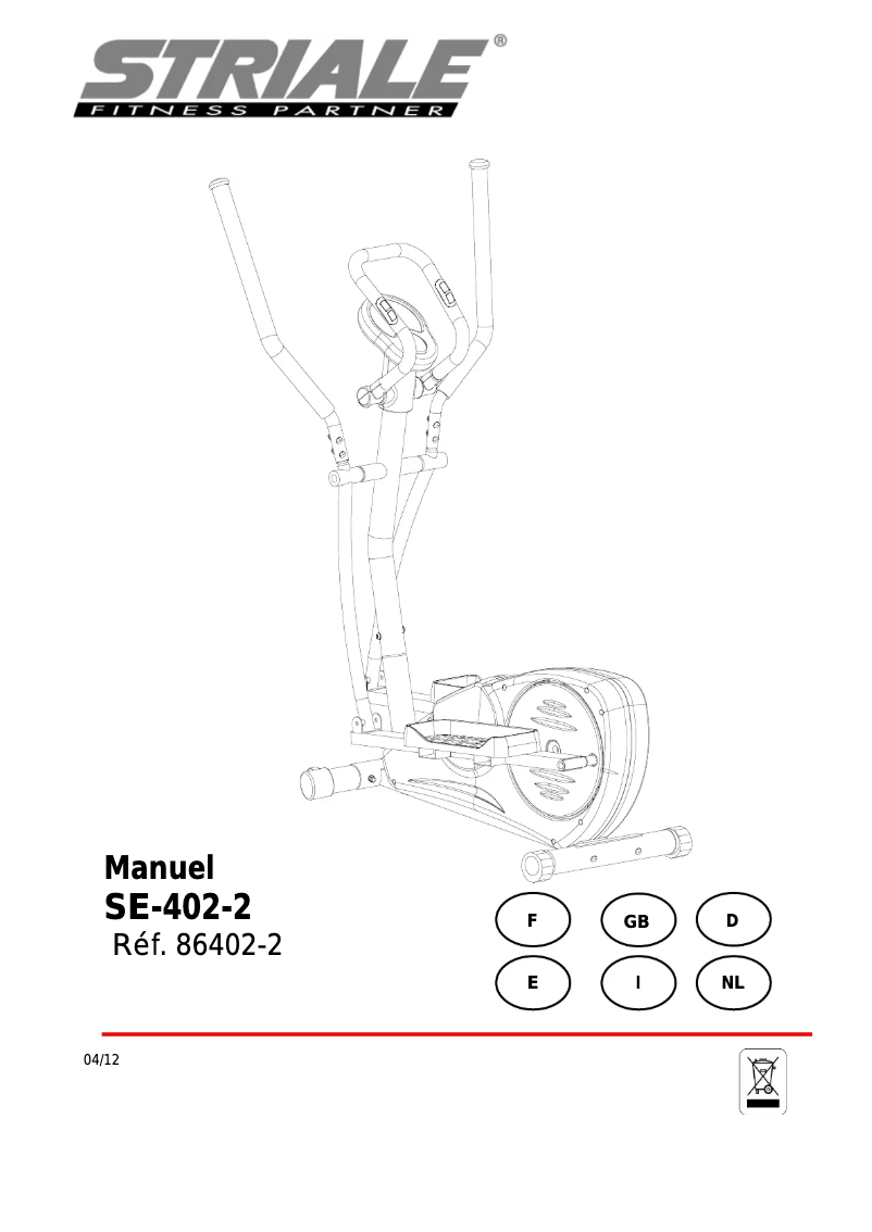 First page image of the manual for SE-402-2