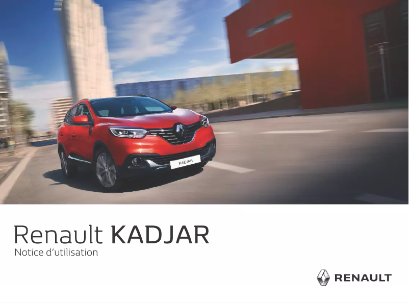 First page image of the manual for Kadjar (2016)