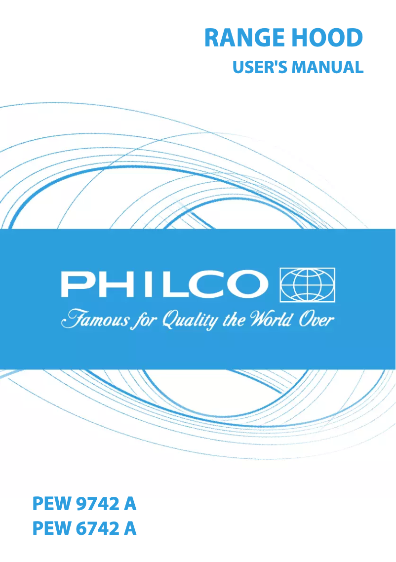 First page image of the manual for PEW 6742 A