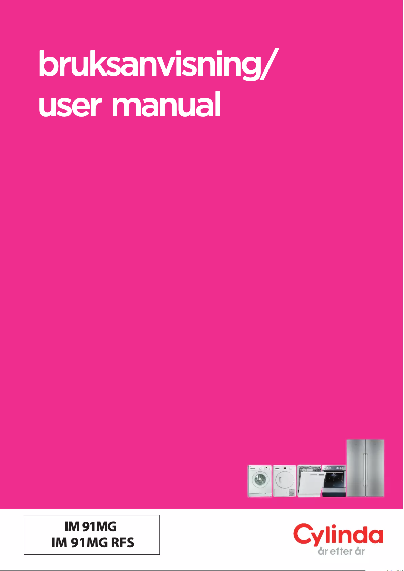 First page image of the manual for IM 91MG RFS