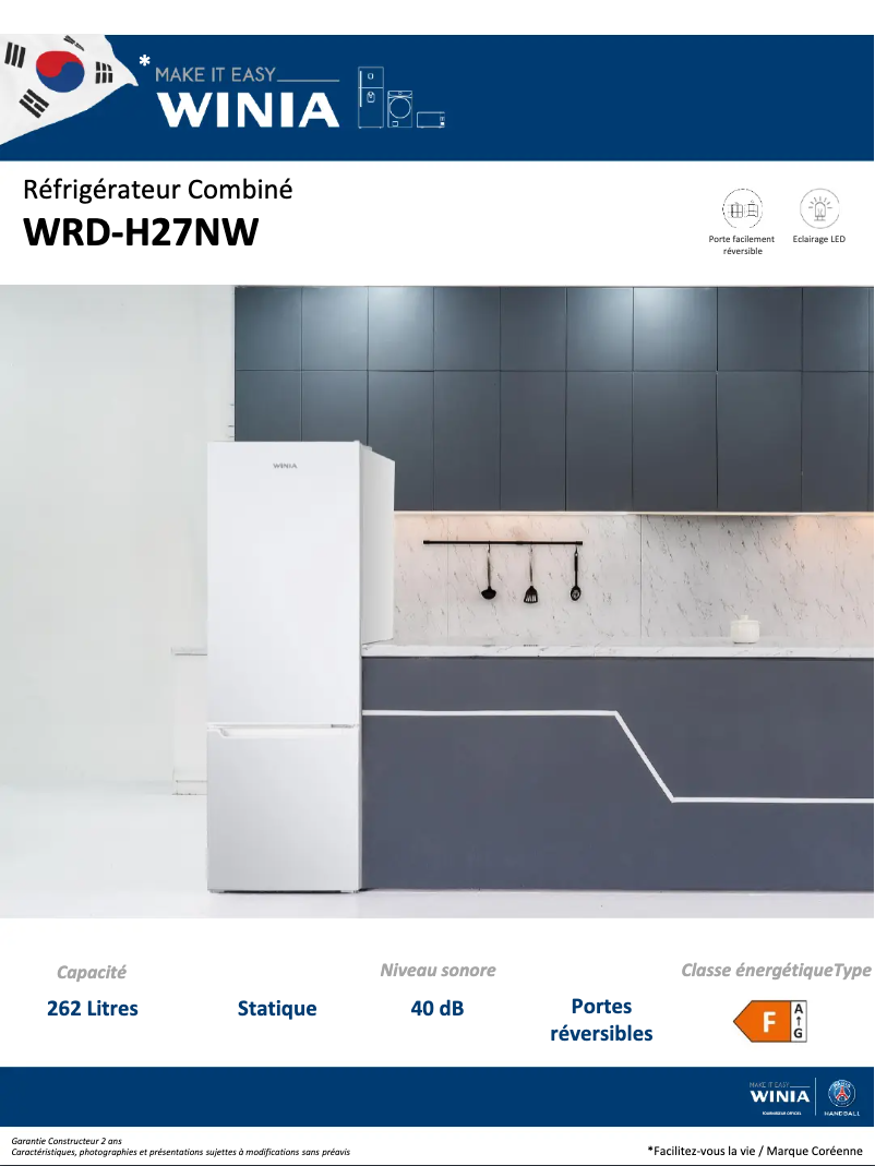 First page image of the manual for WRD-H27NW