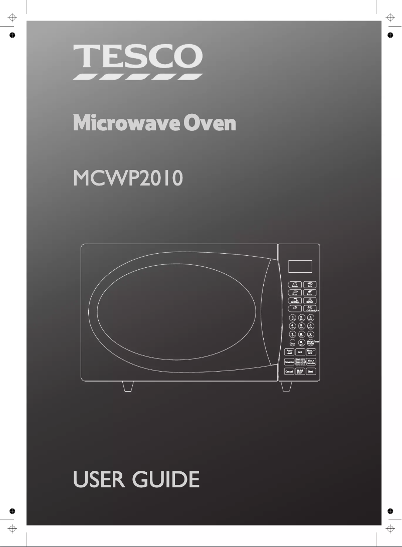 First page image of the manual for MCWP2010