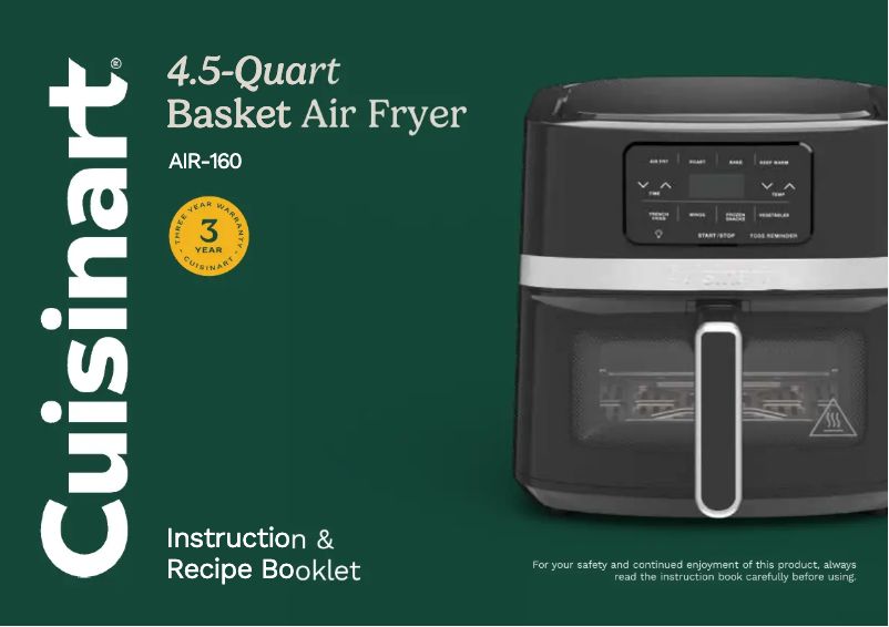 First page image of the manual for AIR-160