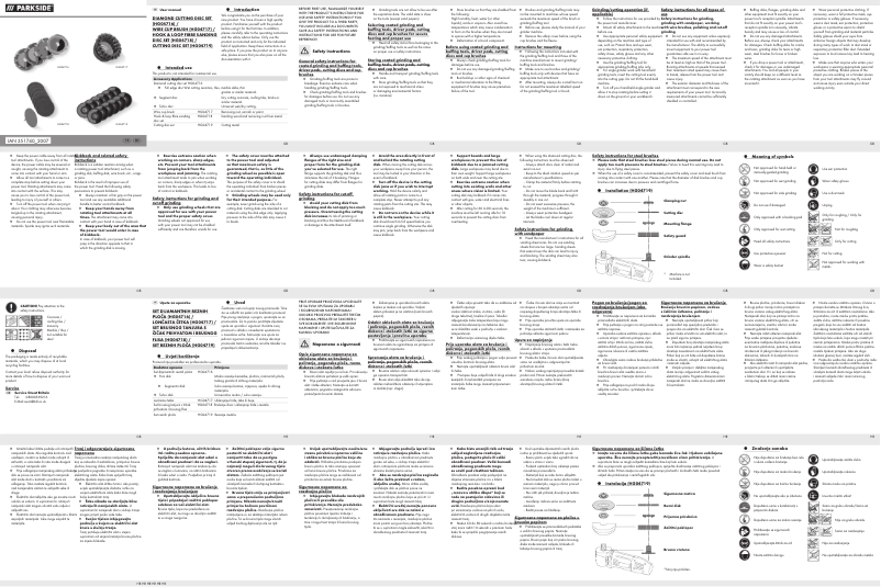 Page 1 of the manual User Manual Parkside HG04718