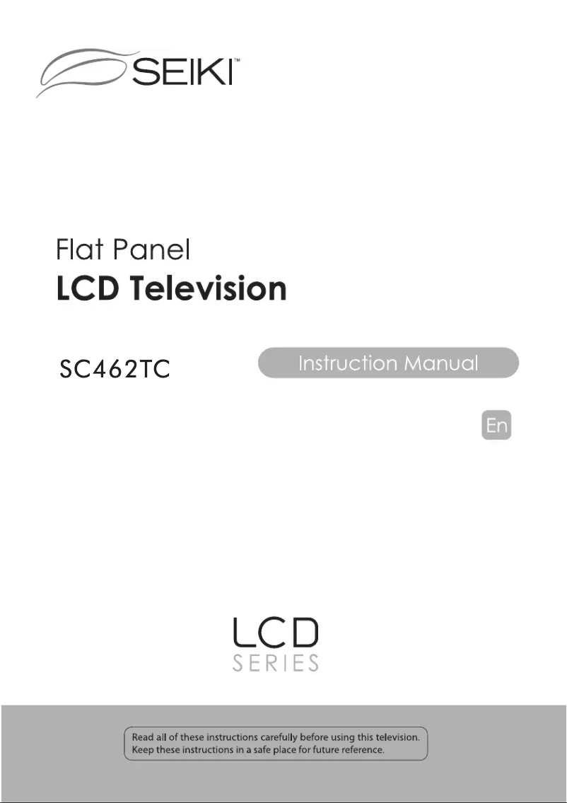 First page image of the manual for SC-462TC