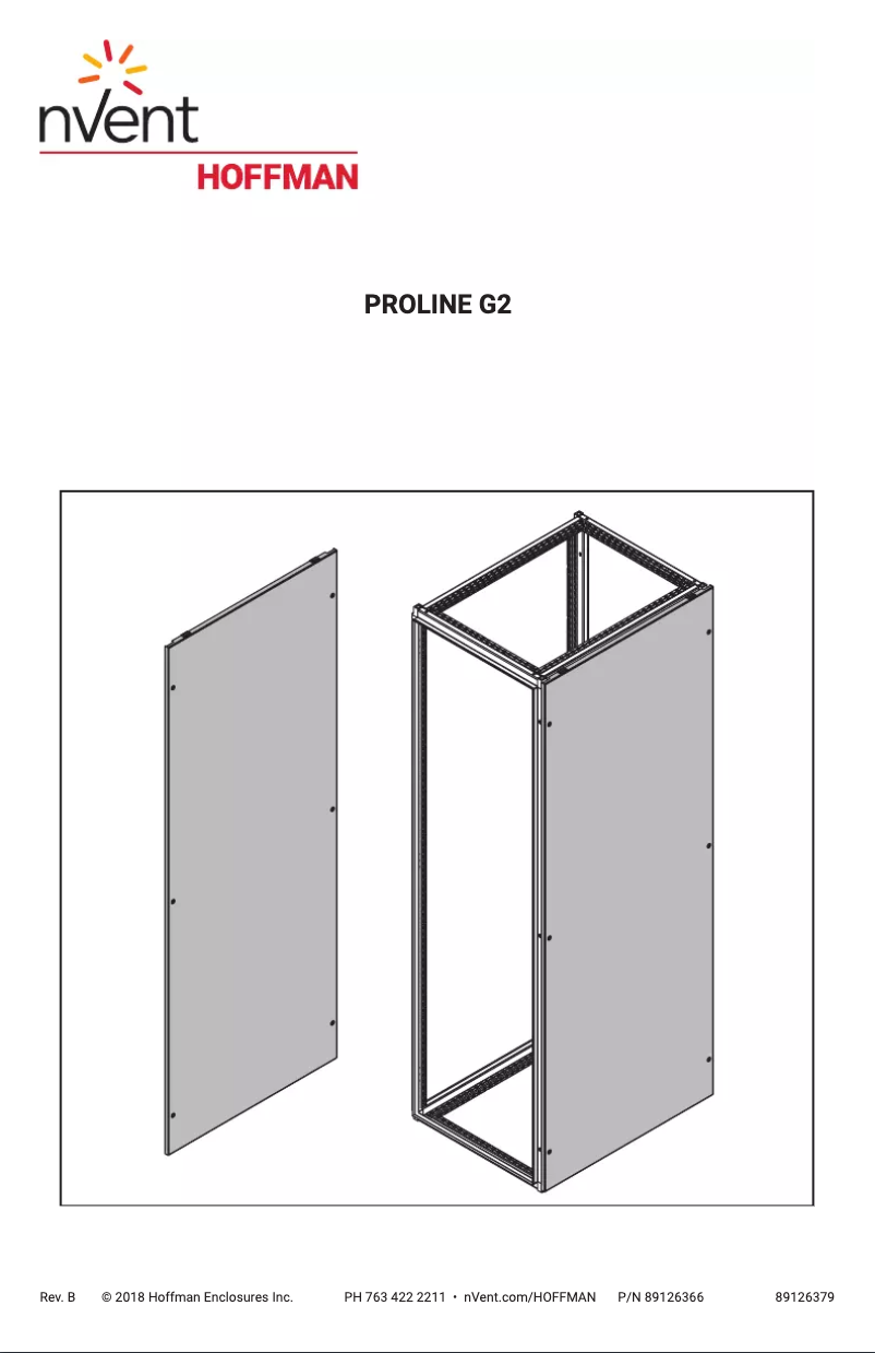 Page 1 of the manual User Manual Hoffman P2CS205