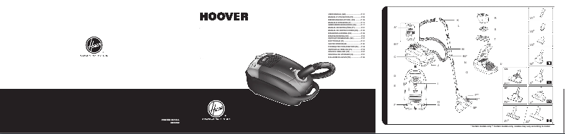 Page 1 of the manual Instruction Manual Hoover AT70_AT30011