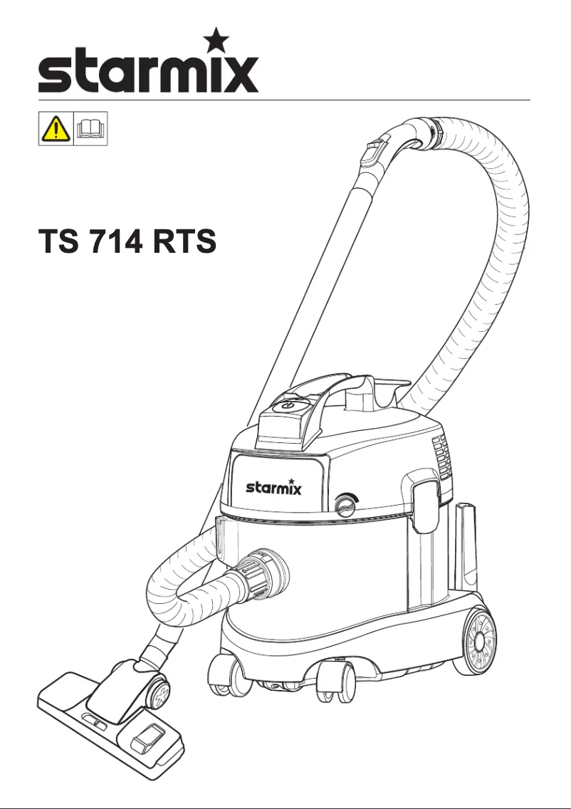 Page 1 of the manual User Manual Starmix TS 714 RTS