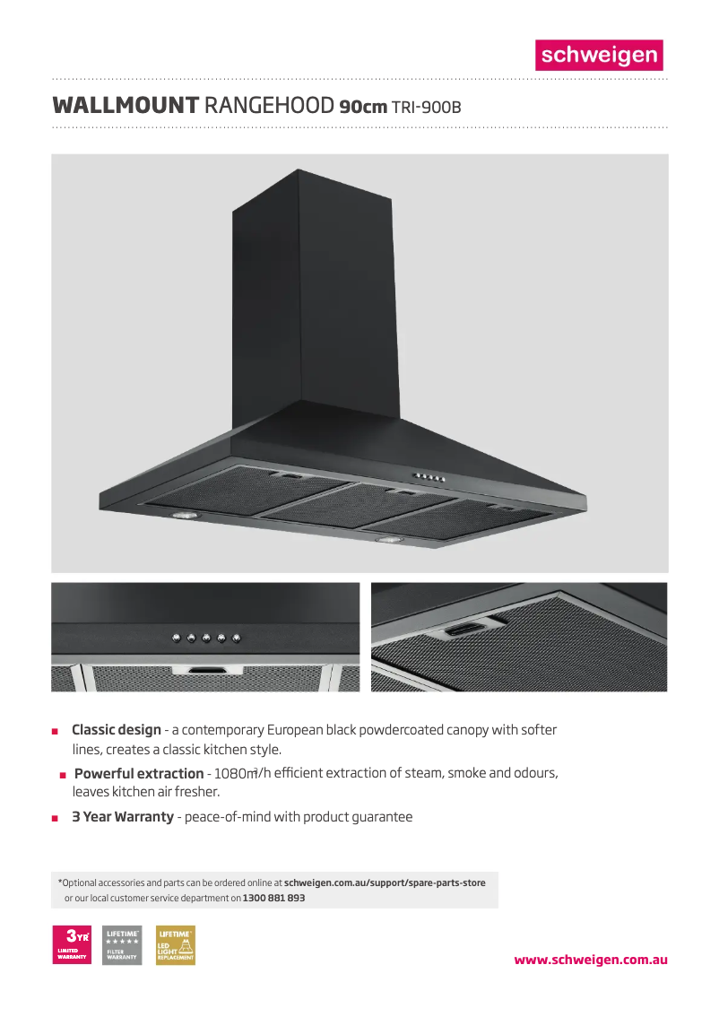 First page image of the manual for TRI-900B