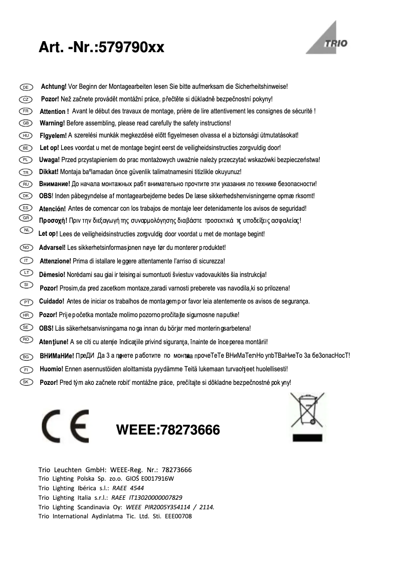 First page image of the manual for Curtis