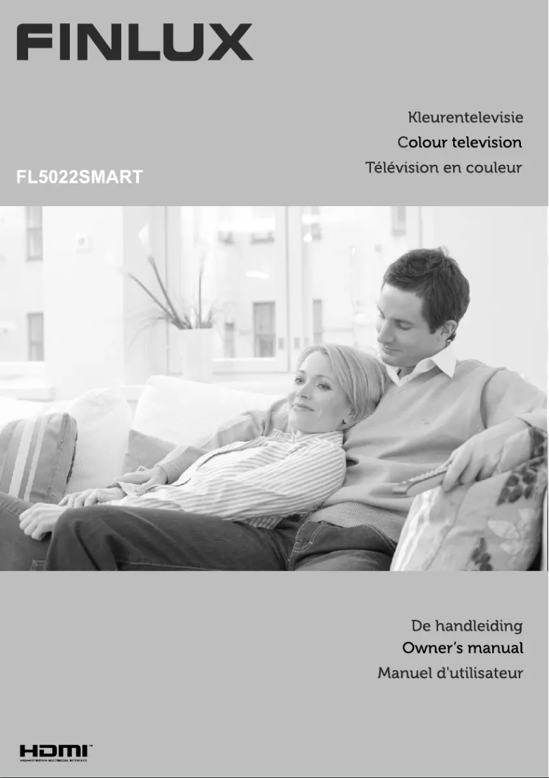 Page 1 of the manual User Manual Finlux FL5022SMART