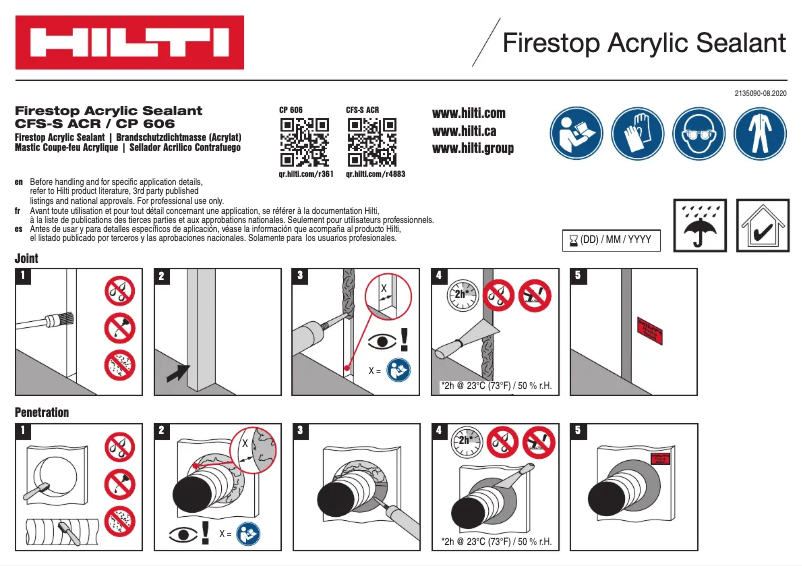 First page image of the manual for CP 606