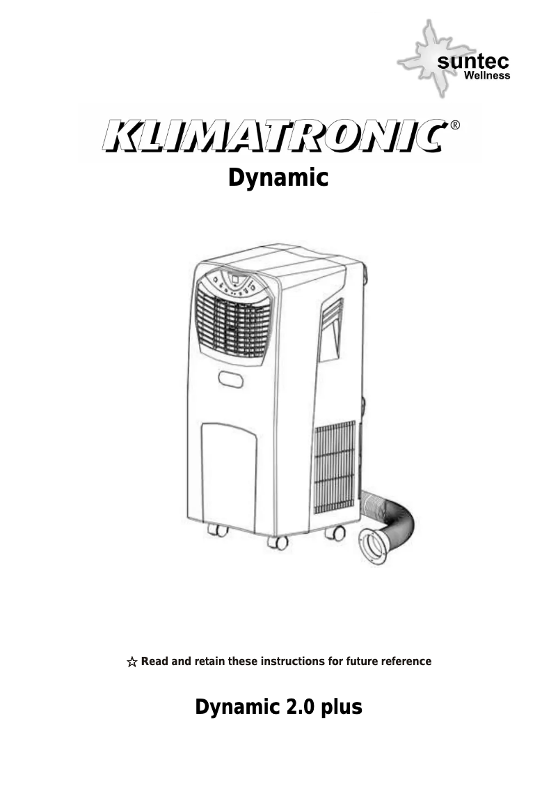 First page image of the manual for Dynamic 2.0