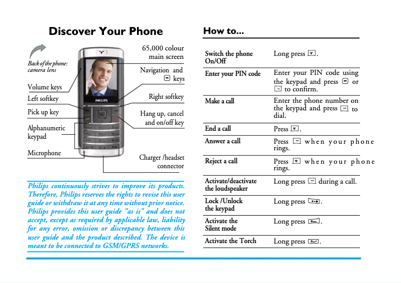 First page image of the manual for CT2898
