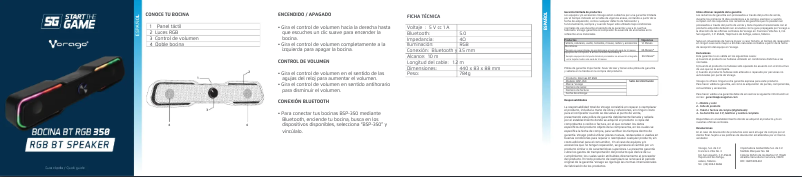 First page image of the manual for BSP-350