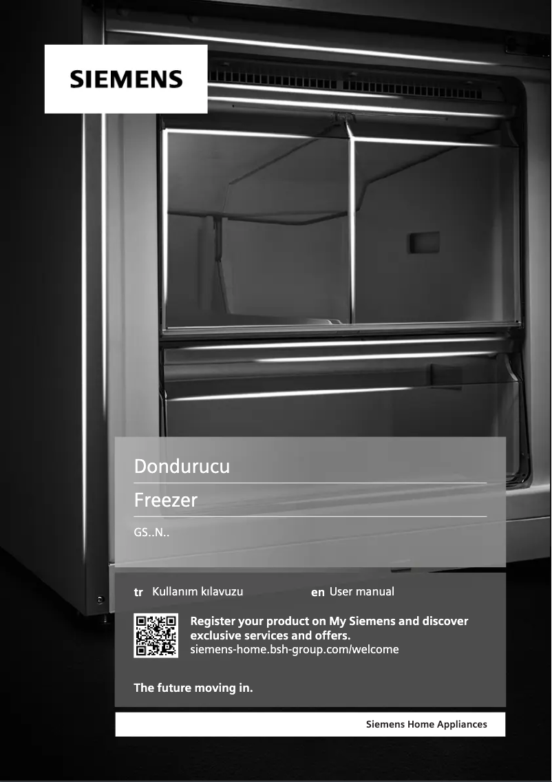 Page 1 of the manual User Manual Siemens GS36NVIF0N