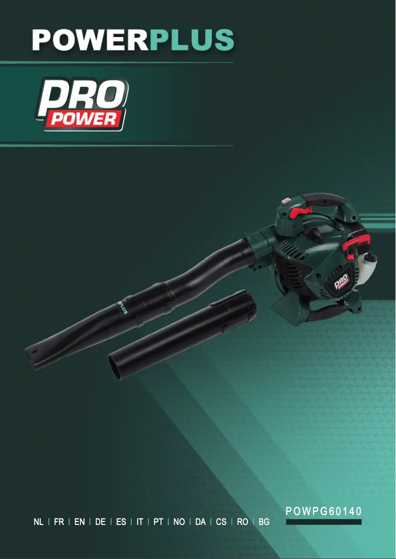 Page 1 of the manual User Manual PowerPlus POWPG60140