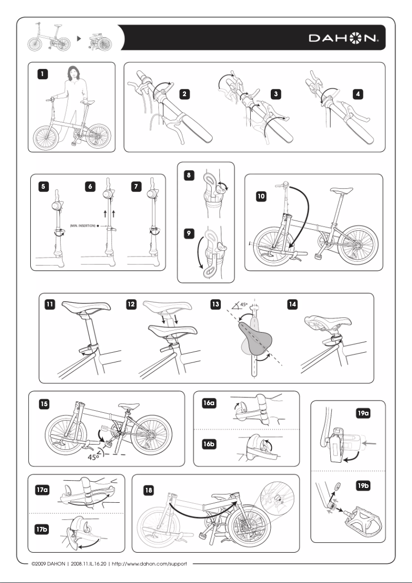 Page 1 of the manual User Manual Dahon Mu P8