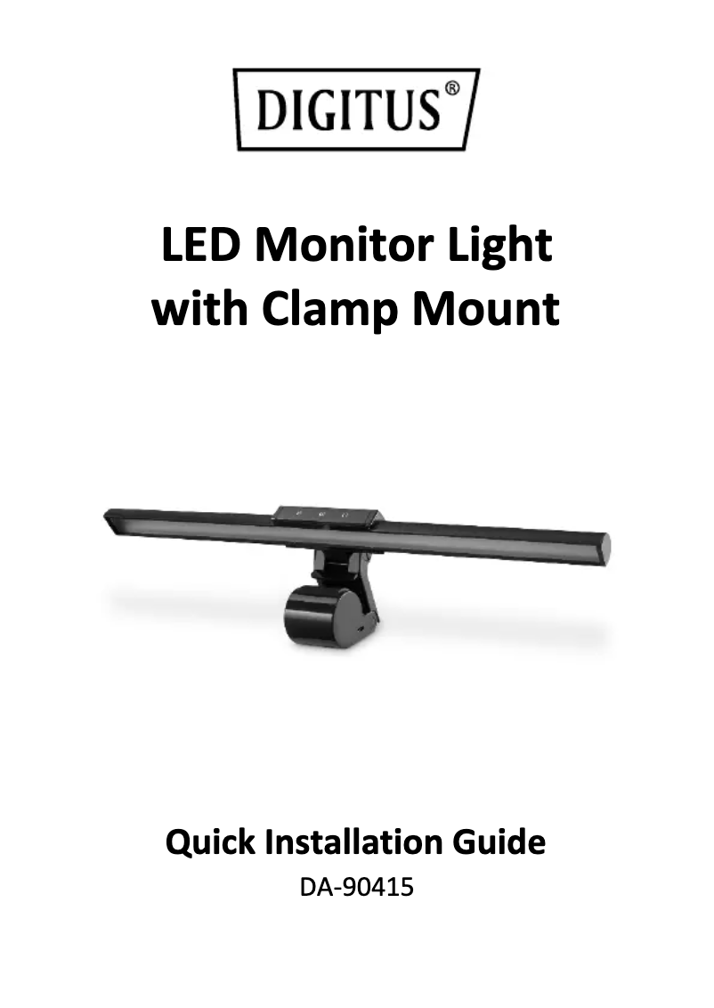 Page 1 of the manual User Manual Digitus DA-90415