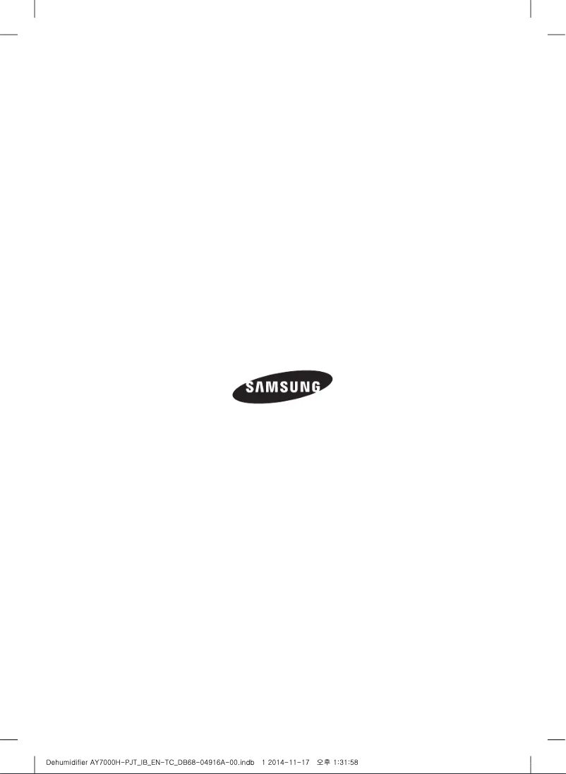 First page image of the manual for AY24H7000WQ