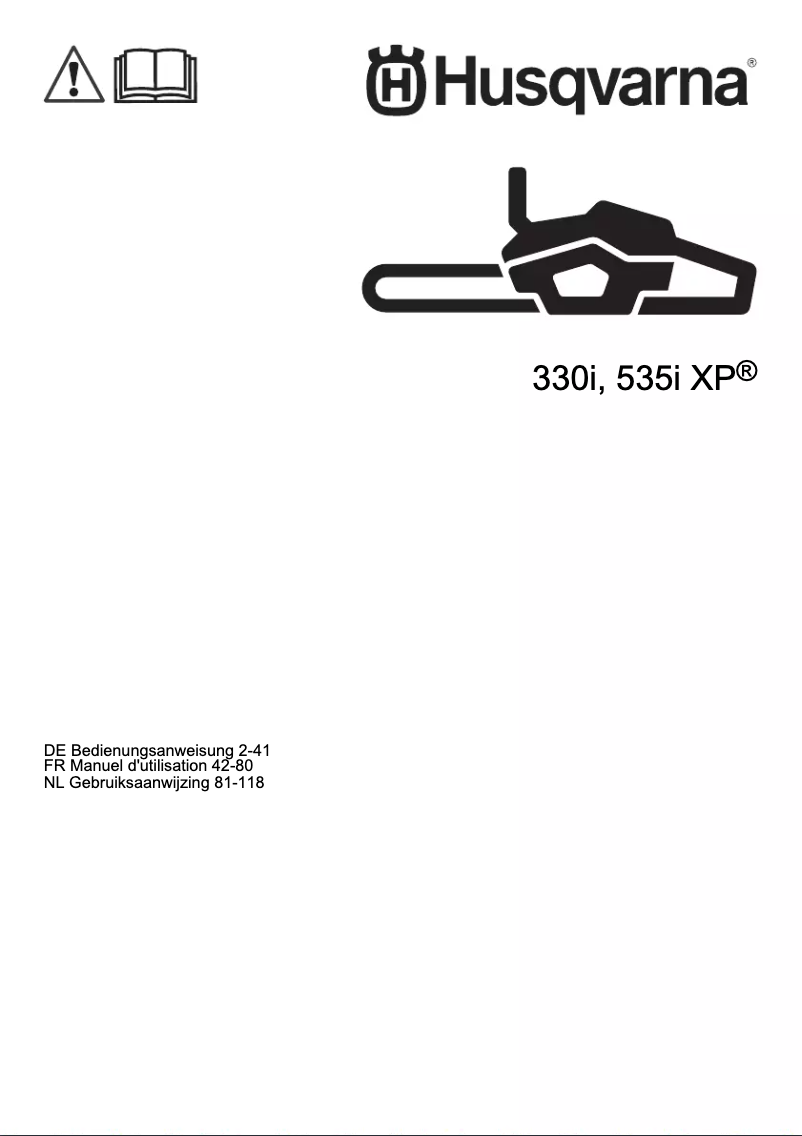 First page image of the manual for 330i
