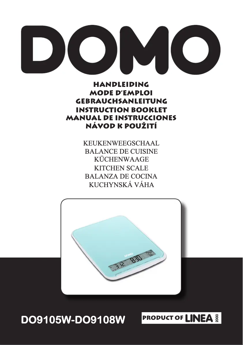 First page image of the manual for DO9108W