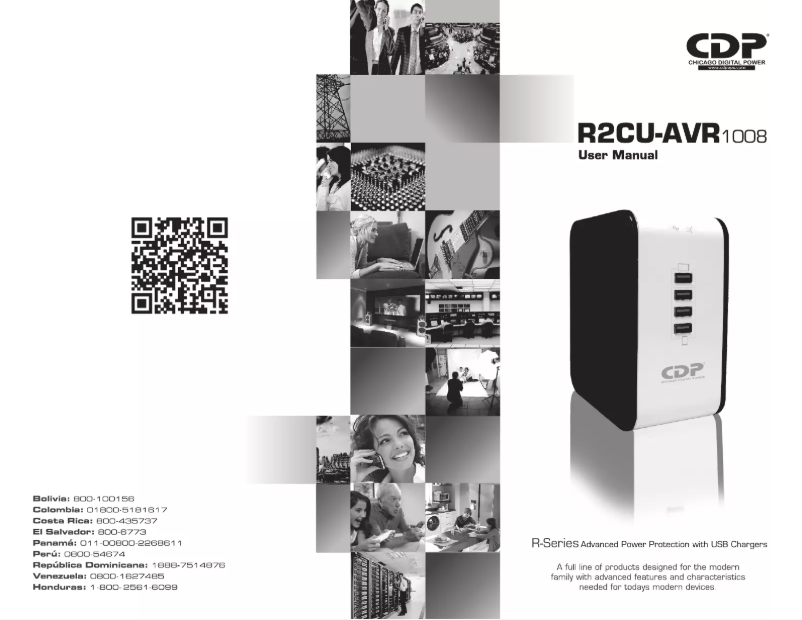 First page image of the manual for R2CU-AVR1008