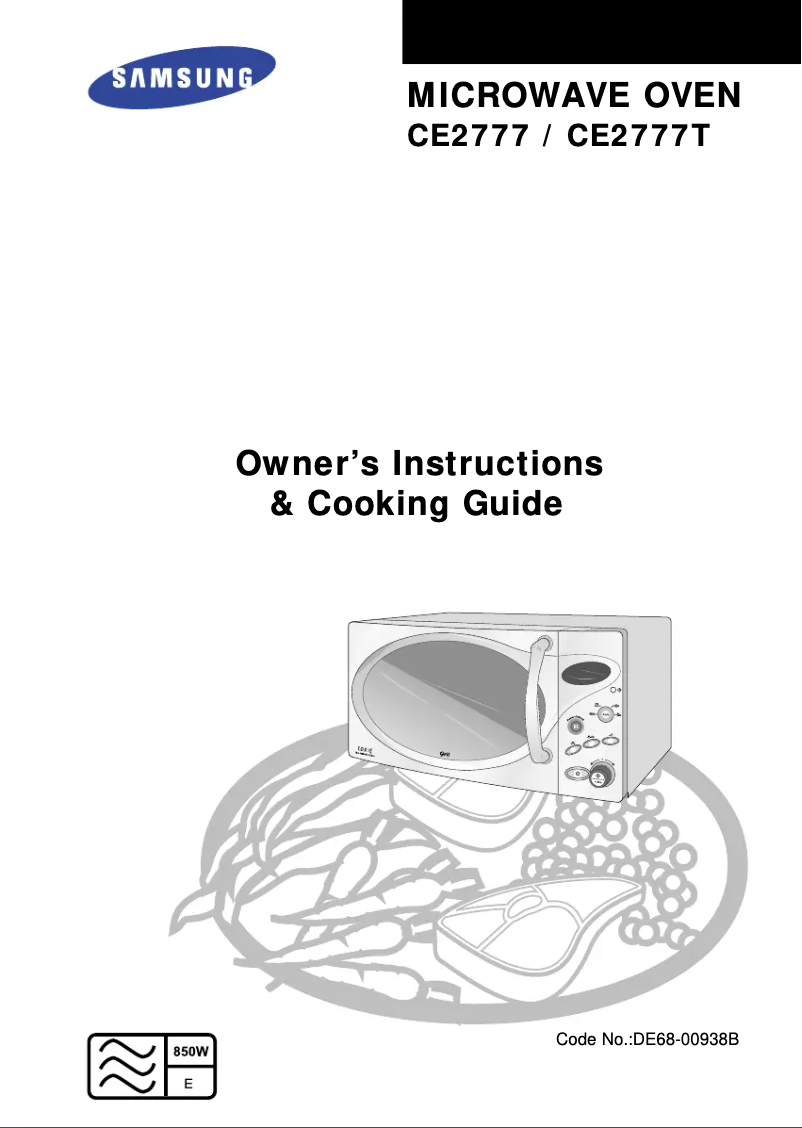 First page image of the manual for CE2777