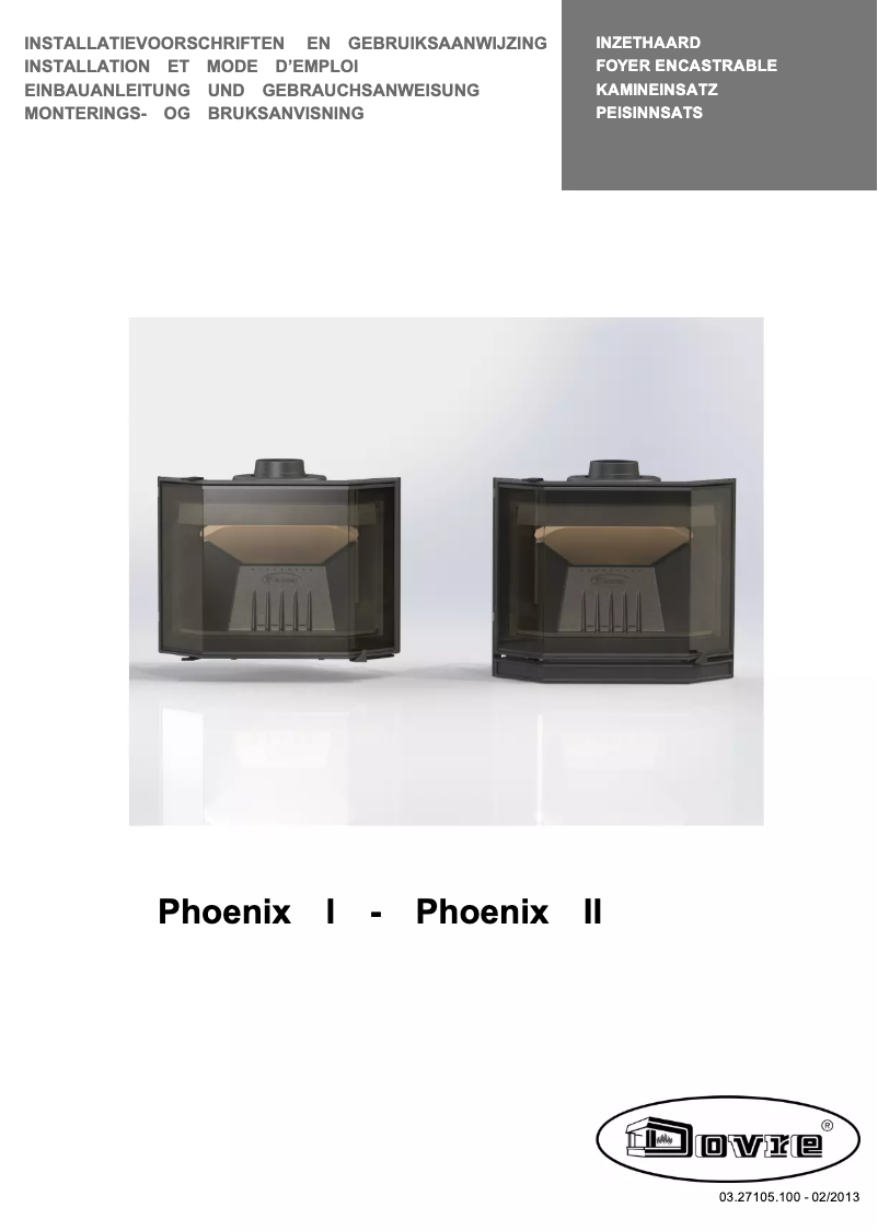 Page 1 of the manual User Manual Dovre Phoenix II