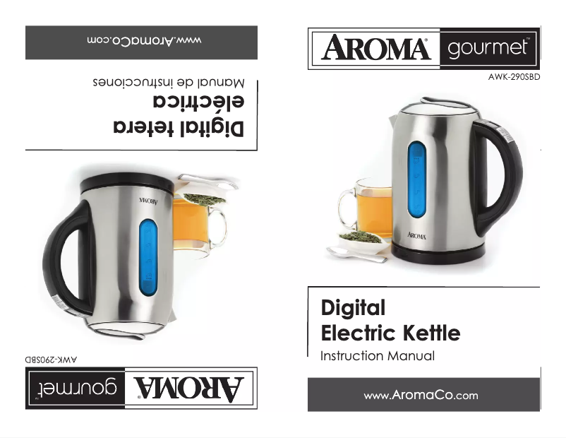 Page 1 of the manual User Manual Aroma Gourmet AWK-290SBD