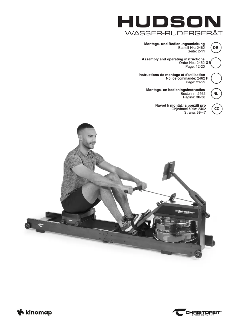 First page image of the manual for Hudson