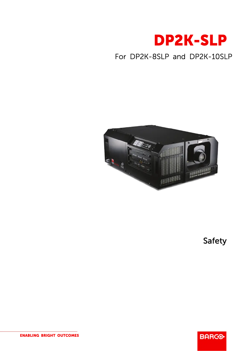 First page image of the manual for DP2K-10SLP