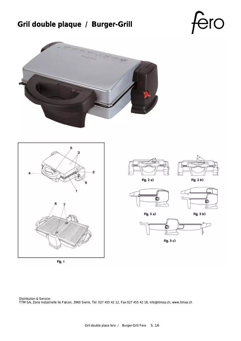 First page image of the manual for H8251