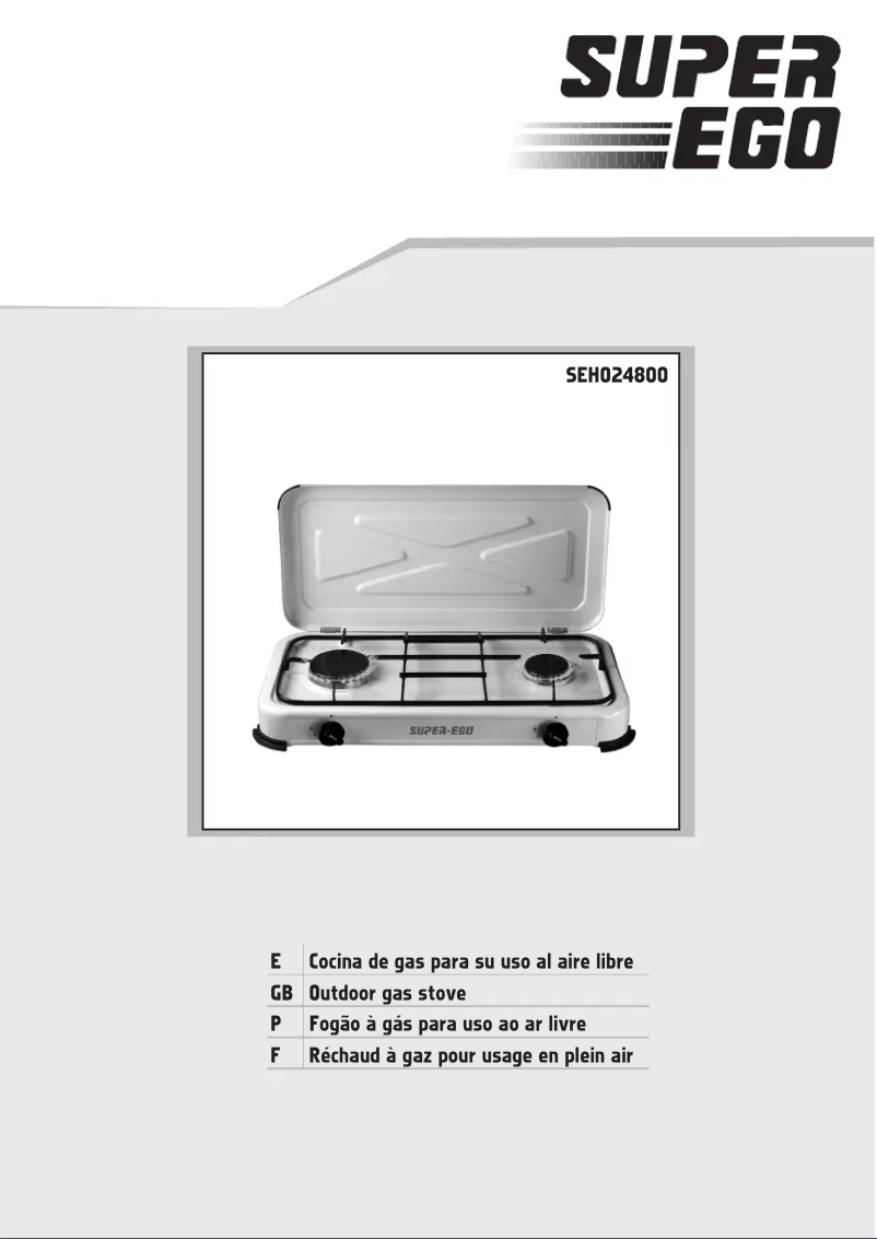 Page 1 of the manual User Manual Super-Ego SEH024800