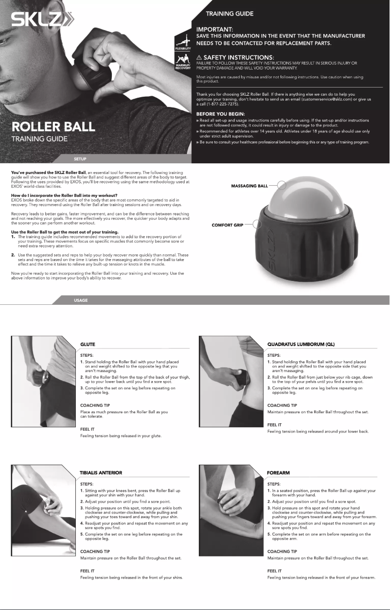 First page image of the manual for ROLB-001-12